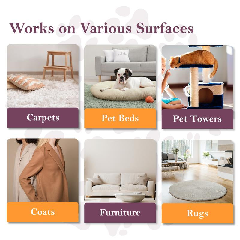 Sleekez Ultimate Deshedding Brush for Dogs & Cats - Effortless Grooming Tool for All Fur Types