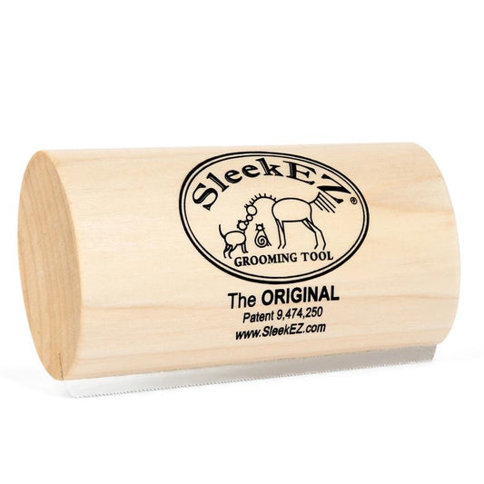 Sleekez Ultimate Deshedding Brush for Dogs & Cats - Effortless Grooming Tool for All Fur Types